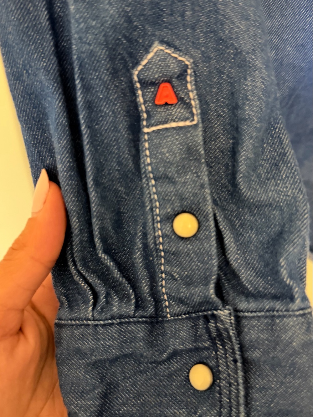 Scotch & Soda Indigo Blue Western Denim Shirt - Picture 7 of 7